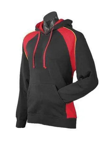 Aussie Pacific Huxley Hoodie 1509 Casual Wear Aussie Pacific Black/Red/Gold S